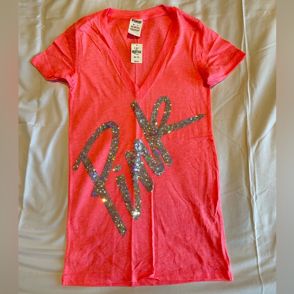 PINK Shirt 
Pink
Size XS
BNWT
